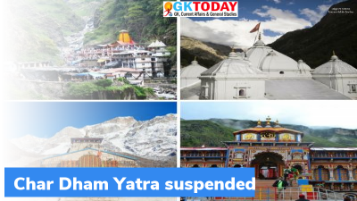 Char Dham Yatra suspended