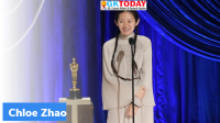 Zhao: 1st Asian woman to win best director Oscar