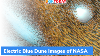 Odyssey Completes 20 years: NASA releases Electric Blue Dune Images