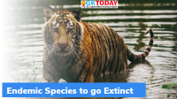 Many Endemic species may go extinct if GHG emissions rise