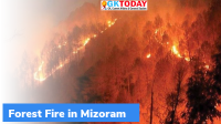 Forest Fire in Mizoram