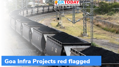 Why were the Goa Infra Projects red flagged?