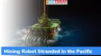 Mining Robot Stranded in the Pacific