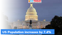 US Population increases by 7.4%