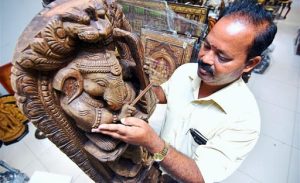 भारत में काष्ठ कला