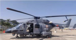 भारतीय नौसेना ने Advanced Light Helicopter पर मेडिकल आईसीयू स्थापित किया