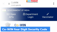 Co-WIN introduces 4-digit security code