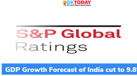 S&P cuts India’s GDP growth forecast to 9.8% for FY22