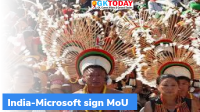 India-Microsoft MoU on Digital Transformation of Tribal Schools