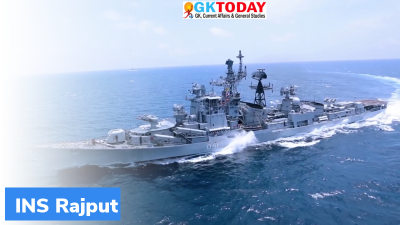 Decommissioning of INS Rajput