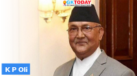 K P Sharma Oli sworn in as Nepal Prime Minister