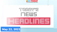 Current Affairs 2021: Today’s News Headlines: May 22, 2021