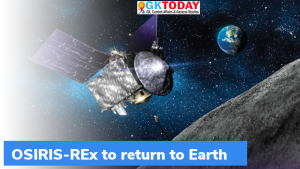 OSIRIS-Rex अंतरिक्ष यान ने पृथ्वी के लिए यात्रा शुरू की