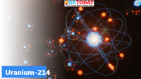 Uranium-214- Lightest form of Uranium