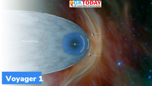 वोयेजर 1 (Voyager 1) ने अन्तरिक्ष में एक निरंतर ध्वनी का पता लगाया