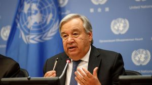 संयुक्त राष्ट्र के महासचिव पद के लिए अंटोनियो गुटेरेस (Antonio Guterres) के नाम की सिफारिश की गयी