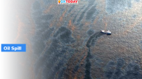 Oil Spill from Haldia-bound Portuguese flag container ship