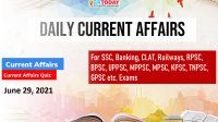 Daily Current Affairs Quiz : June 29, 2021