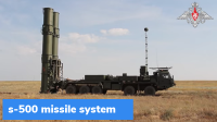 Russia test-fires S-500 air defence missile systems