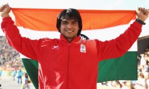 नीरज चोपड़ा ने ओलिंपिक में जेवलिन थ्रो में स्वर्ण पदक जीता