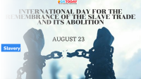 August 23: International Day for the Remembrance of the Slave Trade and its Abolition