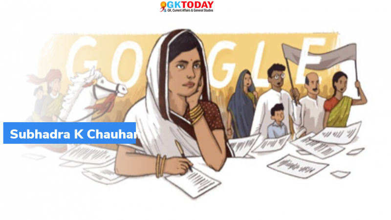Google celebrates birth anniversary of Subhadra Kumari ...
