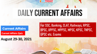 Daily Current Affairs Quiz : August 29-30, 2021