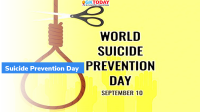 September 10: World Suicide Prevention Day