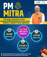 केंद्र सरकार ने 7 पीएम मित्र पार्कों (PM MITRA Parks) को मंजूरी दी