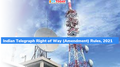 Indian Telegraph Right of Way (Amendment) Rules, 2021