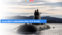 Australia signs submarine deal with U.S., U.K.