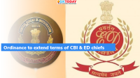 Ordinance to extend terms of CBI, ED chiefs