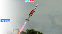 Vertical Launch Short Range surface-to-air missile (VL-SRSAM) test fired