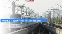World’s longest Metro line opened in Shanghai