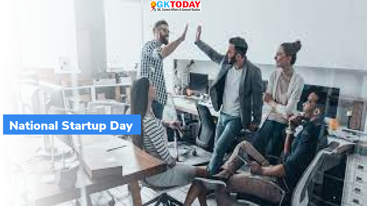 National Startup Day Gktoday