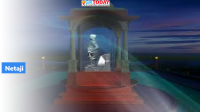 Hologram Statue of Netaji