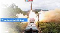 North Korea Railway-borne missile