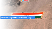 World’s largest Khadi National Flag