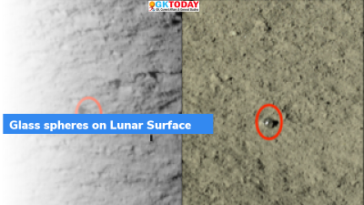Glass spheres on the Moon