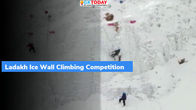 Ladakh Ice Wall Climbing Competition