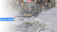 Storm Eunice across Europe