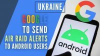 Google Air Raid Alerts System