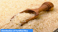 Distribution of Fortified Rice