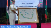 India- Maldives Navigation Chart