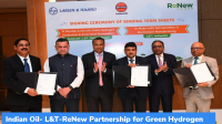 Indian Oil- L&T-ReNew Partnership for Green Hydrogen