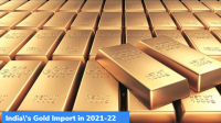 India’s Gold Import in 2021-22