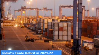 India’s Trade Deficit in 2021-22