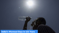 India’s Warmest Days in 121 Years