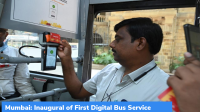 Mumbai: Inaugural of First Digital Bus Service