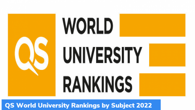 QS World University Rankings by Subject 2022